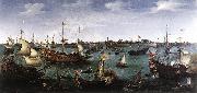 The Arrival at Vlissingen of the Elector Palatinate Frederick V wr